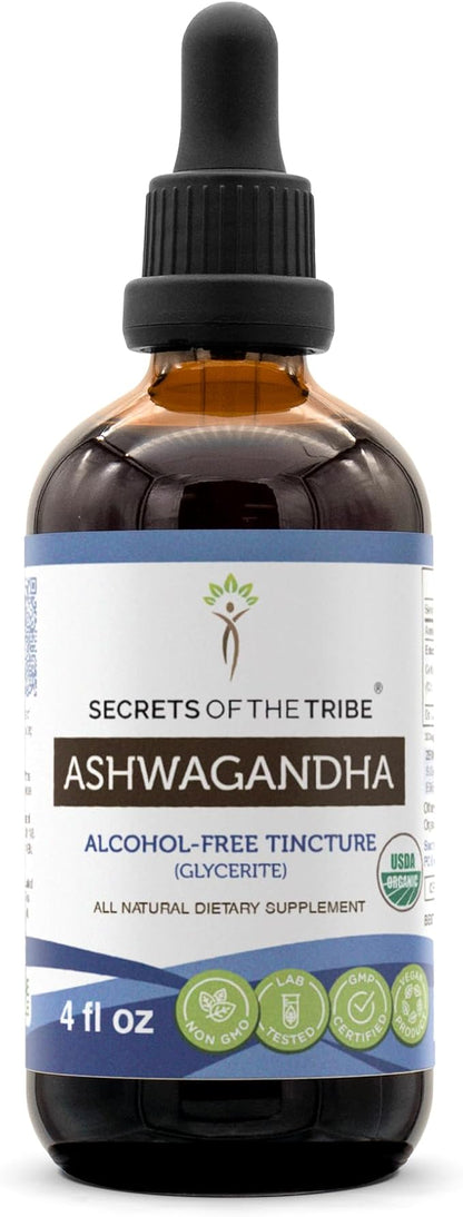 Secrets of the Tribe Ashwagandha USDA 4 OZ