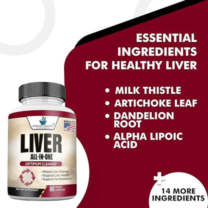 Liver Cleanse & Detox, Liver Supplement,