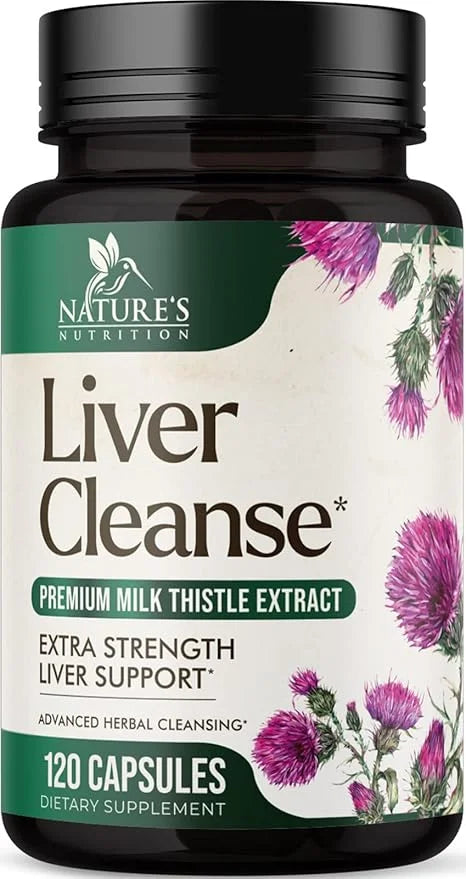 Liver Cleanse Detox & Repair Formula 120 Capsules