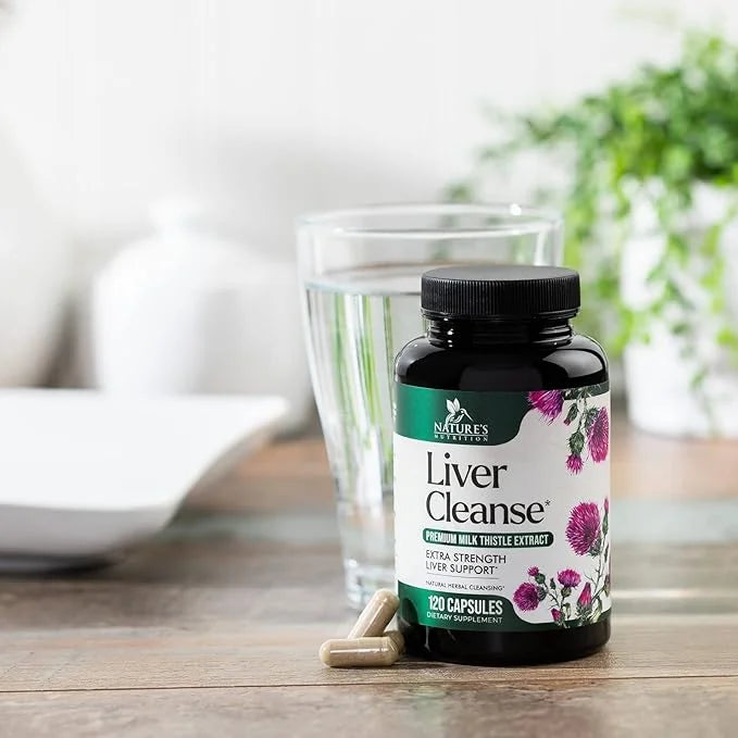 Liver Cleanse Detox & Repair Formula 120 Capsules