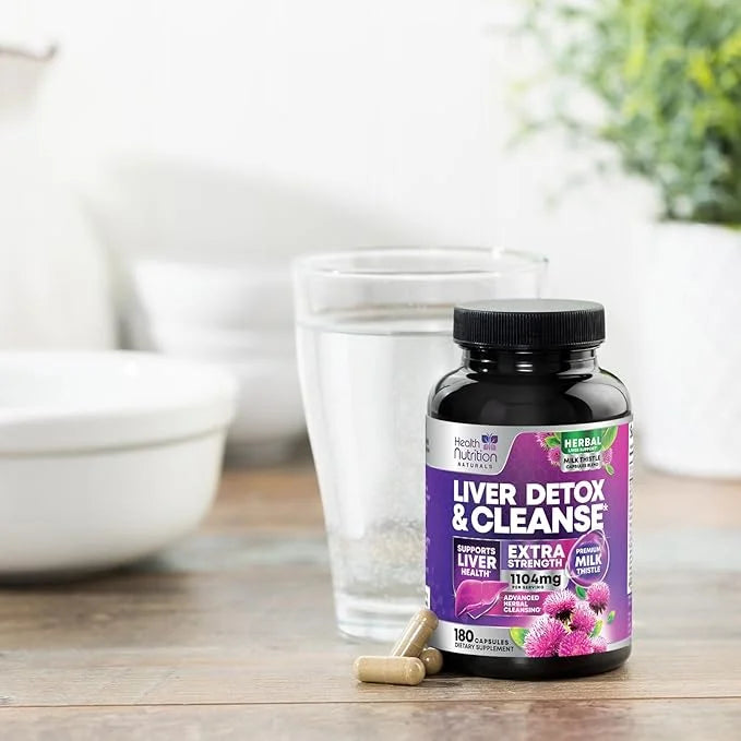 Gentle Liver Cleanse Detox & Repair Formula 180 Capsules