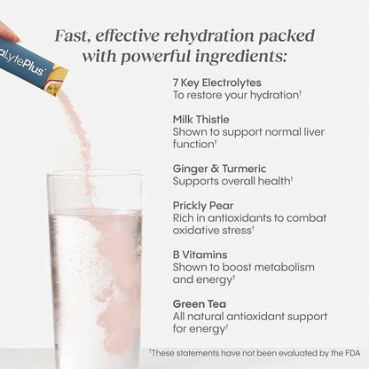 Hydralyte Liver Support + Electrolyte Mix 20 Count