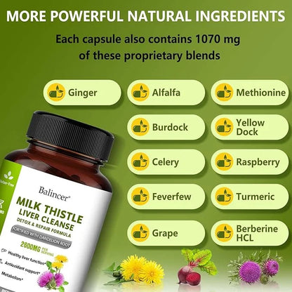 Milk Thistle Silymarin Marianum with Beet 120 Vegetarian