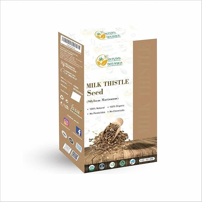 Milk Thistle Herb Seeds Semilla De 1/2 lb 8 oz