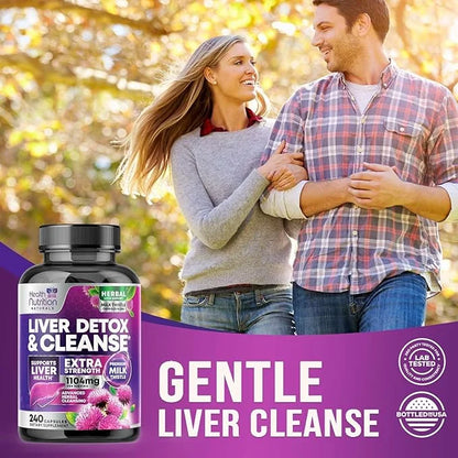 Gentle Liver Cleanse Detox & Repair Formula 240 Capsules