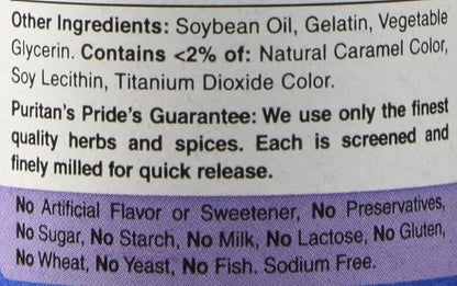 Puritan's Pride Milk Thistle 4:1 Extract 1000 mg 4:1 Extract 1000 mg 90 Count 2)