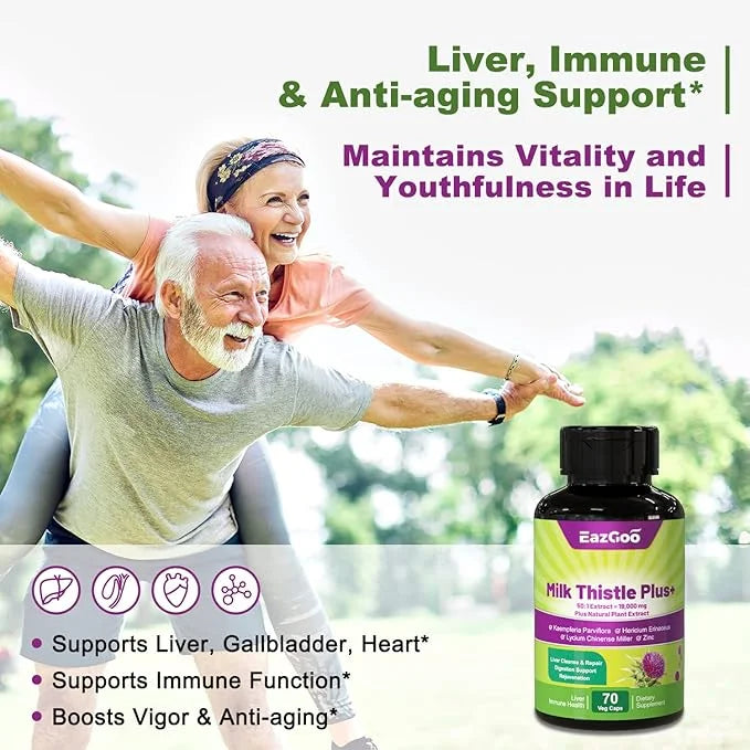 Milk Thistle Extract 380 mg, 80% 140 Veggie