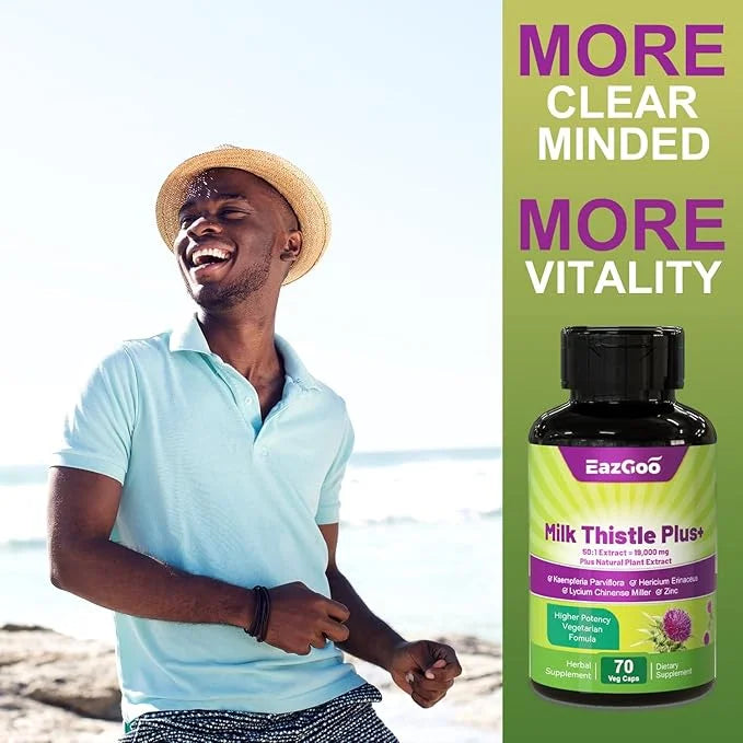 Milk Thistle Extract 380 mg, 80% 140 Veggie