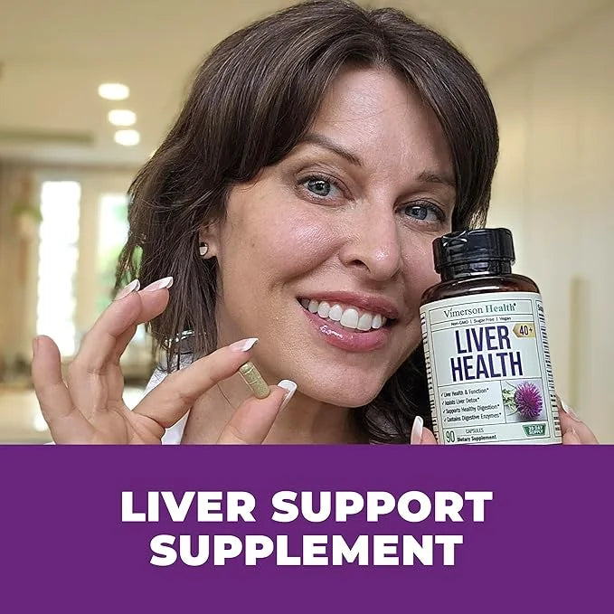 Liver Cleanse Detox & Repair 50% Silymarin 30 Days