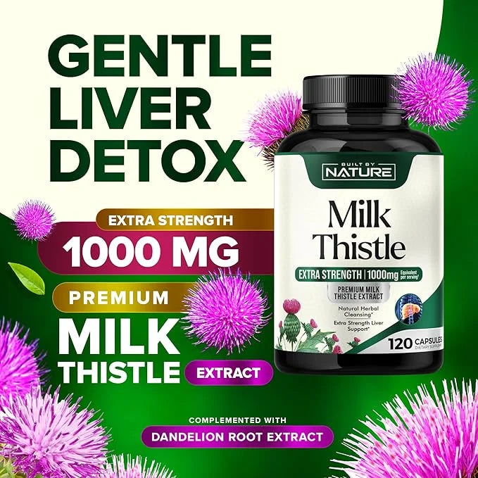 Milk Thistle 1000mg 120 Veggie
