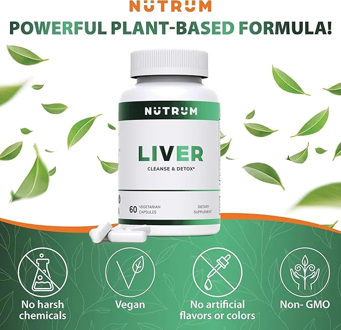 Liver Cleanse and Detox Health Support 60 Capsules