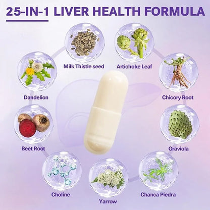 Liver Cleanse Detox & Repair 25-in-1 90 Vegan