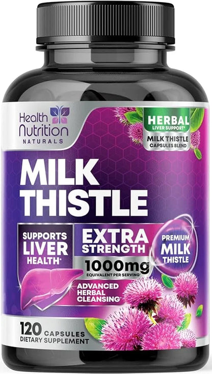 Milk Thistle 1000mg 120 Capsules