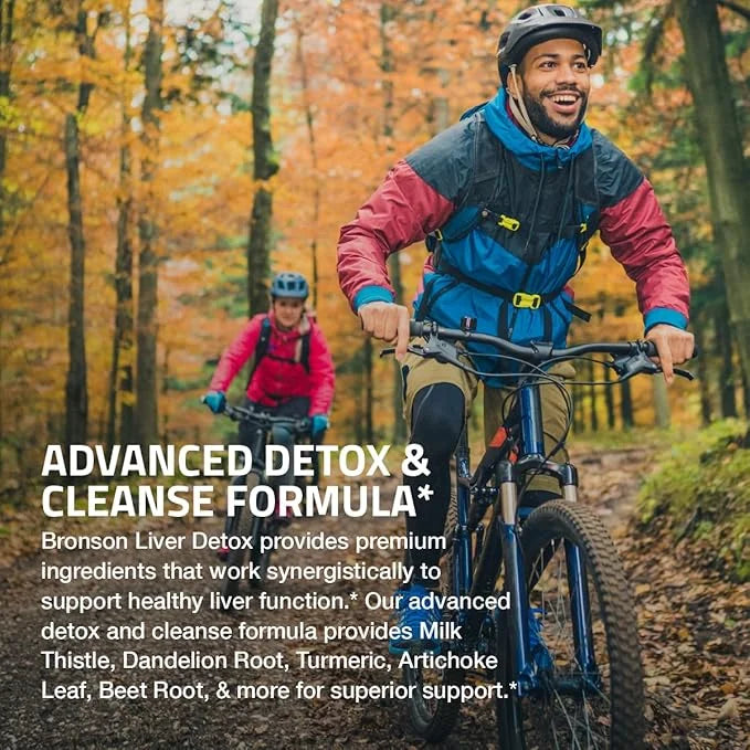 Bronson Liver Detox Advanced Detox & 180 Vegetarian