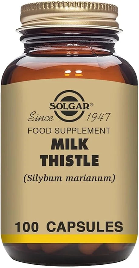 Solgar Milk Thistle, 100 Vegetable Capsules 100 Servings