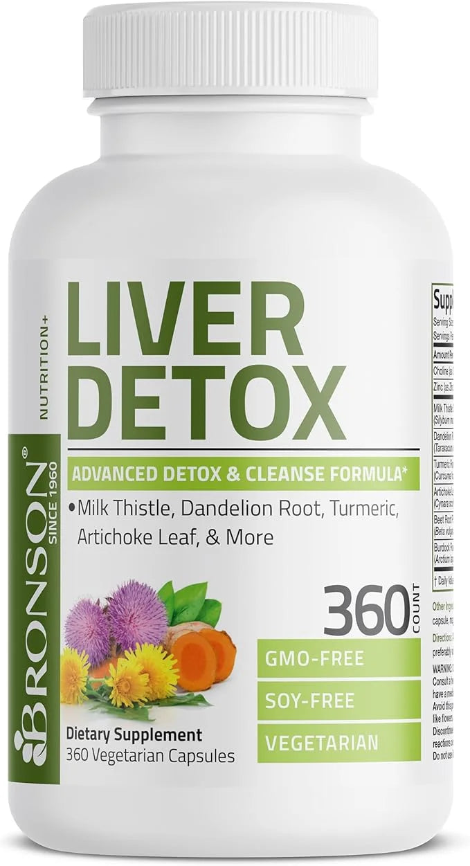 Bronson Liver Detox Advanced Detox & 360 Vegetarian