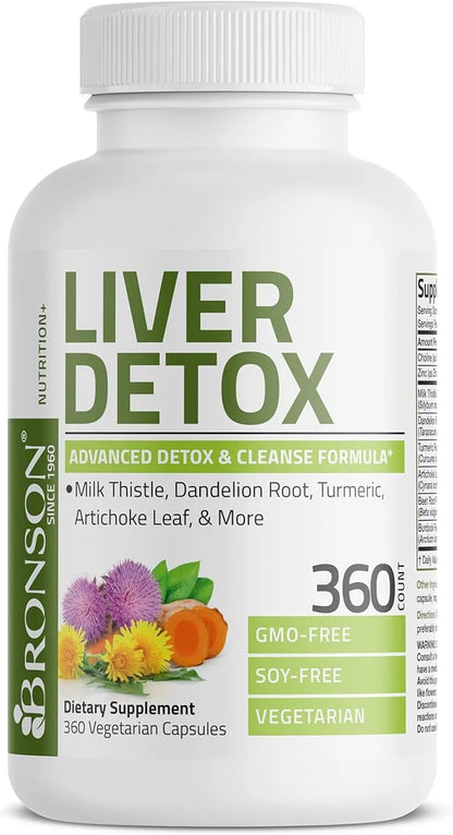 Bronson Liver Detox Advanced Detox & 360 Vegetarian