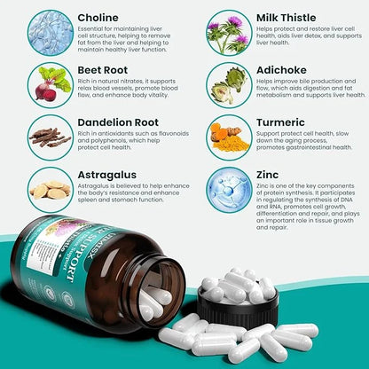 Milk Thistle Supplement 90 Capsules