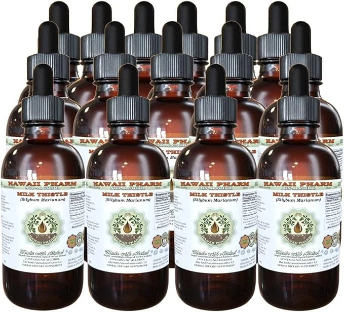 Hawaii Pharm Milk Thistle Alcohol-FREE Liquid 15x4 oz