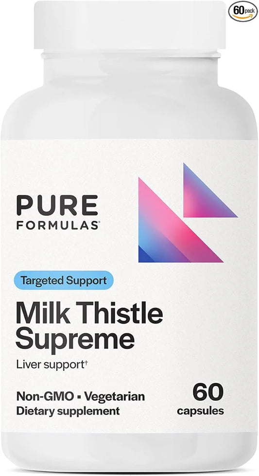 PureFormulas Milk Thistle Supreme 250 mg 60 Capsules