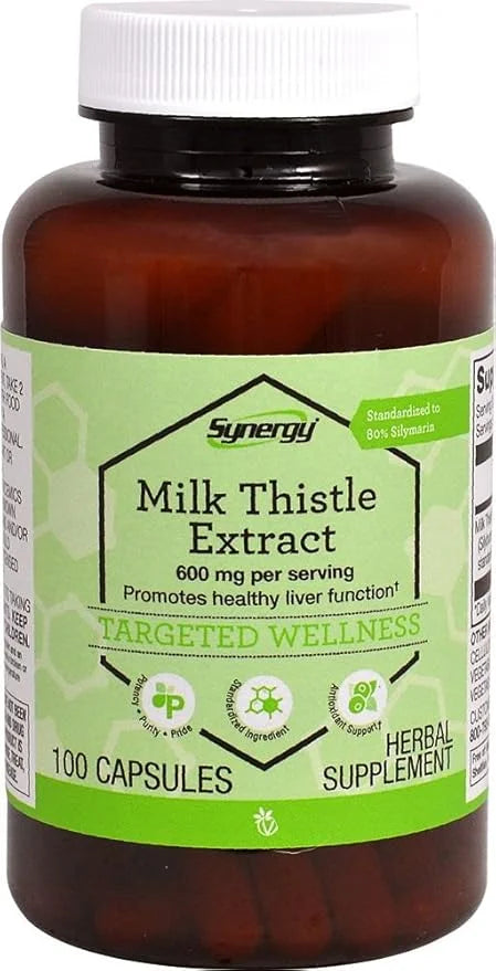 Vitacost Milk Thistle Extract 600 mg 100 Capsules