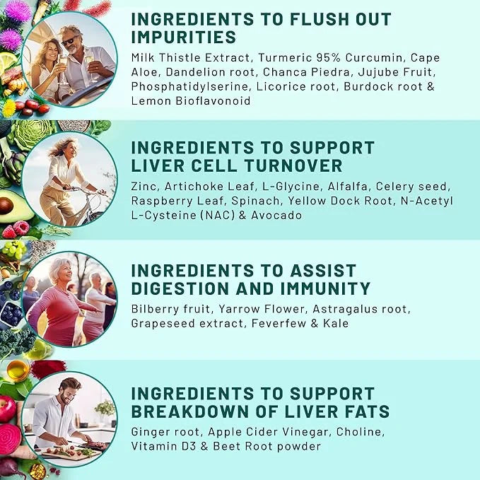 32-in-1 Liver Cleanse Detox & Repair 1426mg (90ct) (90ct)