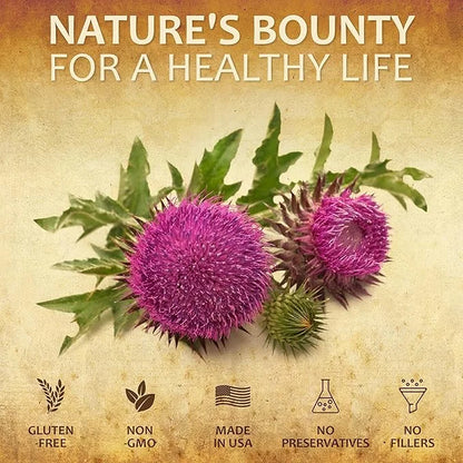 Milk Thistle Natural Cleanse and Detox (100 Capsules)