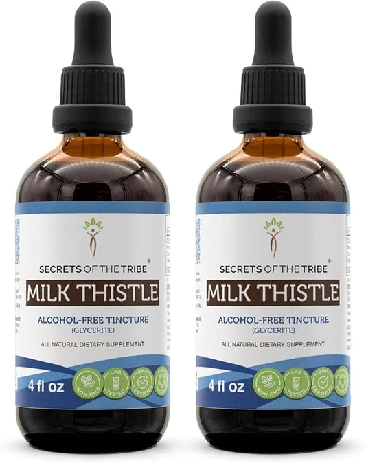 Secrets of the Tribe Milk Thistle 2x4 oz