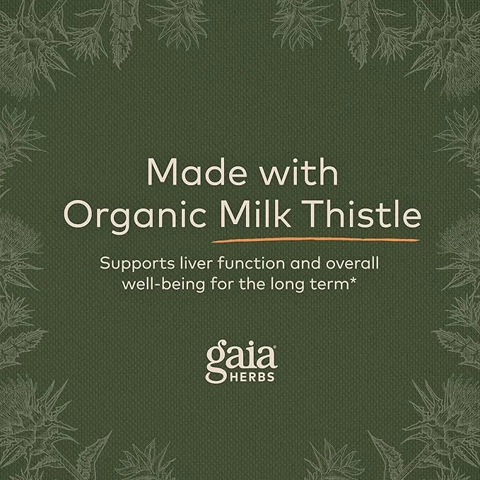 Gaia Herbs Milk Thistle 60 Vegan (20-Day Supply)
