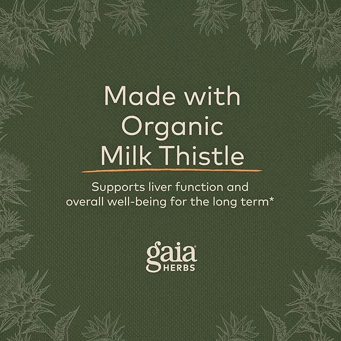 Gaia Herbs Milk Thistle 120 Vegan (40-Day Supply)