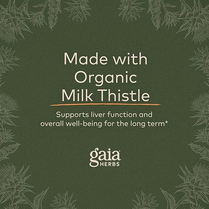 Gaia Herbs Milk Thistle 120 Vegan (40-Day Supply)