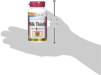 SOLARAY Milk Thistle, 60 CT