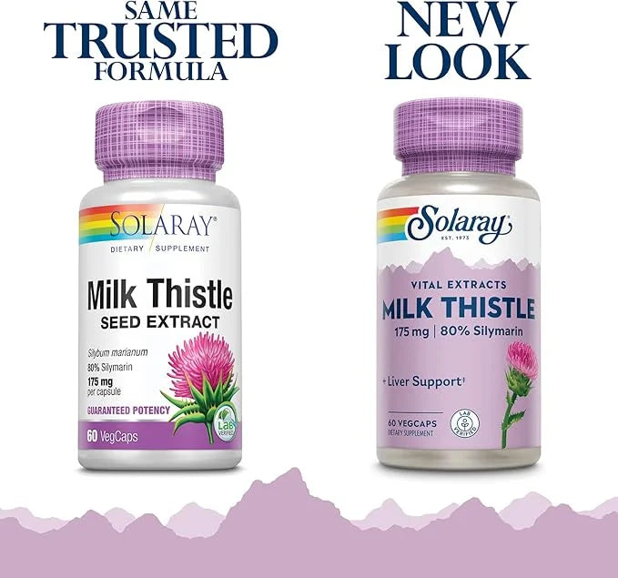 SOLARAY Milk Thistle Seed Extract 175mg