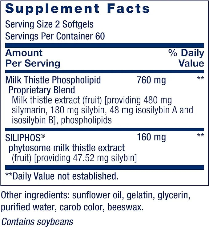 Life Extension Advanced Milk Thistle 120 120 Tablets