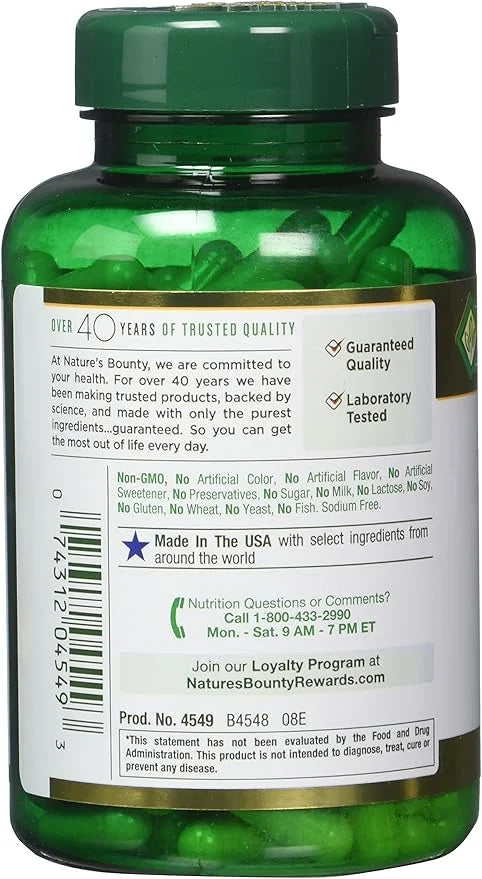 Nature's Bounty Milk Thistle, 200 Count, 2