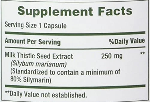 Nature's Bounty Milk Thistle, 200 Count, 2