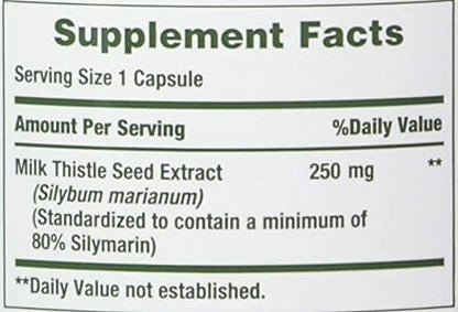 Nature's Bounty Milk Thistle, 200 Count, 2