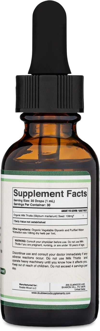 Milk Thistle Supplement 1 FL 30 Servings