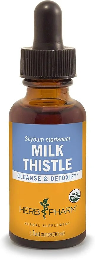 Herb Pharm Milk Thistle Seed Liquid 1 Ounce