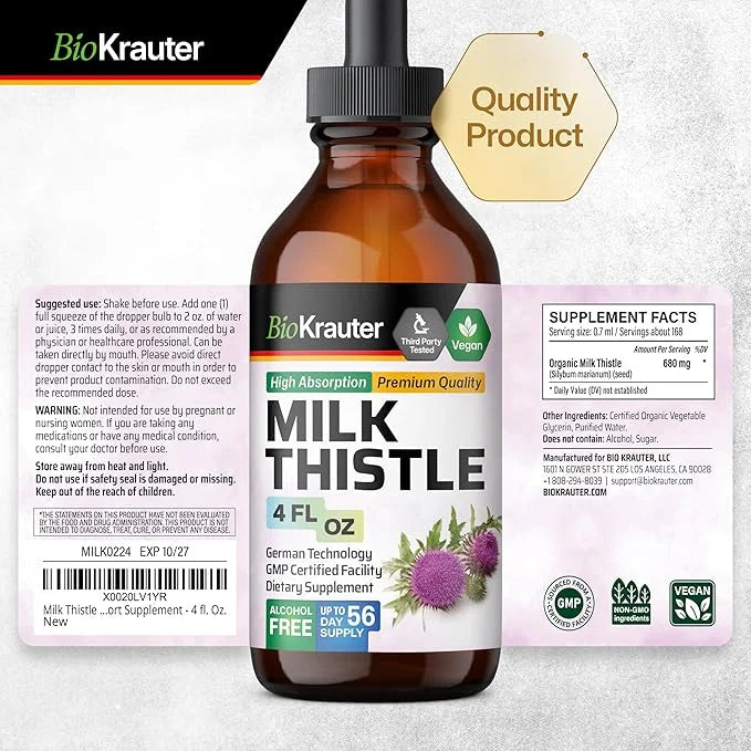 Milk Thistle Liquid Extract 4 fl.