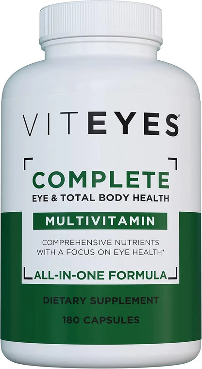 Viteyes Complete Eye & Total Body 180 Capsules,