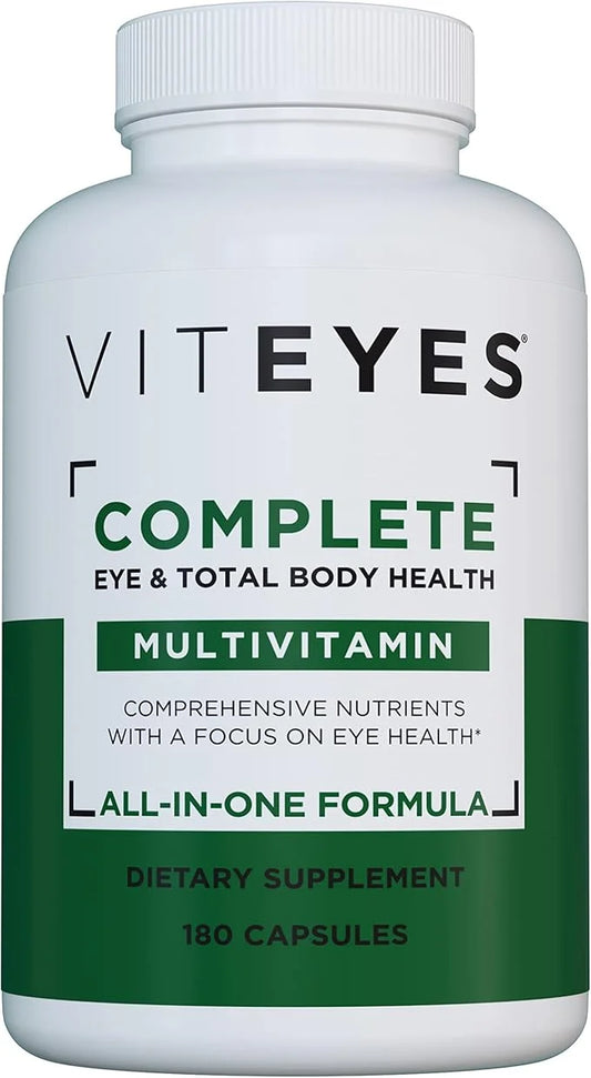Viteyes Complete Eye & Total Body 180 Capsules,