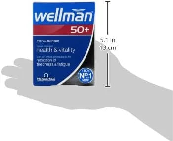 Wellman Vitabiotics 50+ Advanced Vitamin and 30 Tablets
