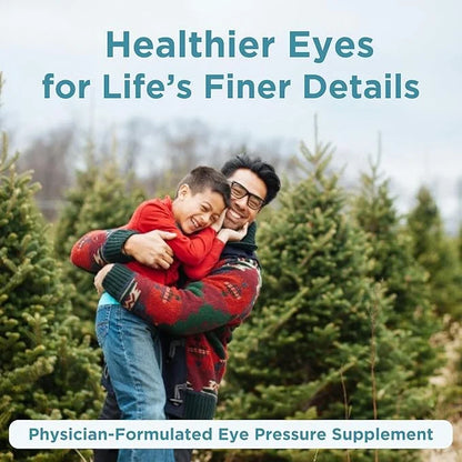 Eye Pressure Supplement with Bilberry Saffron CoQ10 for (60 Capsules)