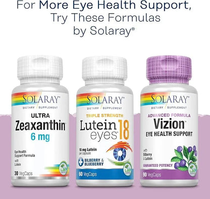 Solaray Bilberry Berry Extract 60 mg 60 VegCaps