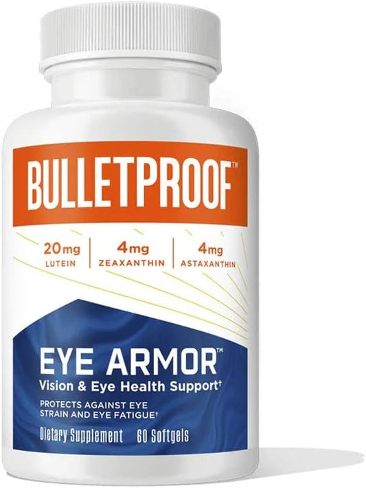 Bulletproof Eye Armor Supplement Softgels, 60