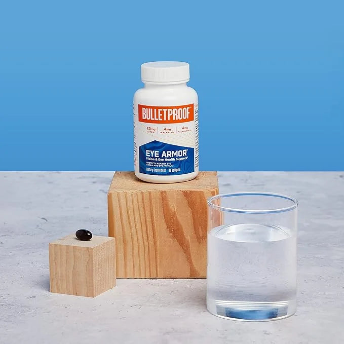 Bulletproof Eye Armor Supplement Softgels, 60