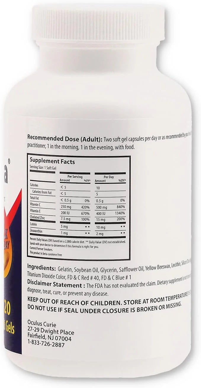 Vita Naina (120 SoftGels) AREDS2 Eye 2mg) |