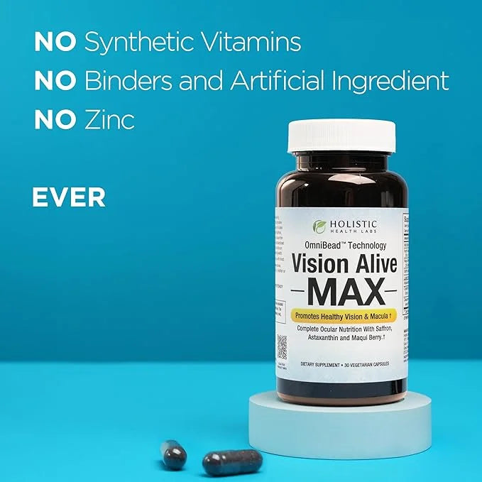 Vision Alive Max with 8 Natural 2020, Bilberries, c3g from (30 Count 2))