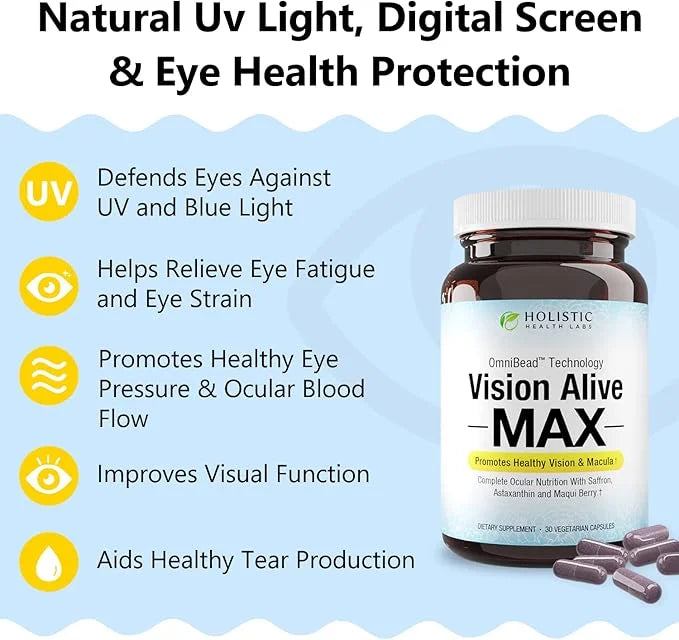 Vision Alive Max with 8 Natural 2020, Bilberries, c3g from (30 Count 2))
